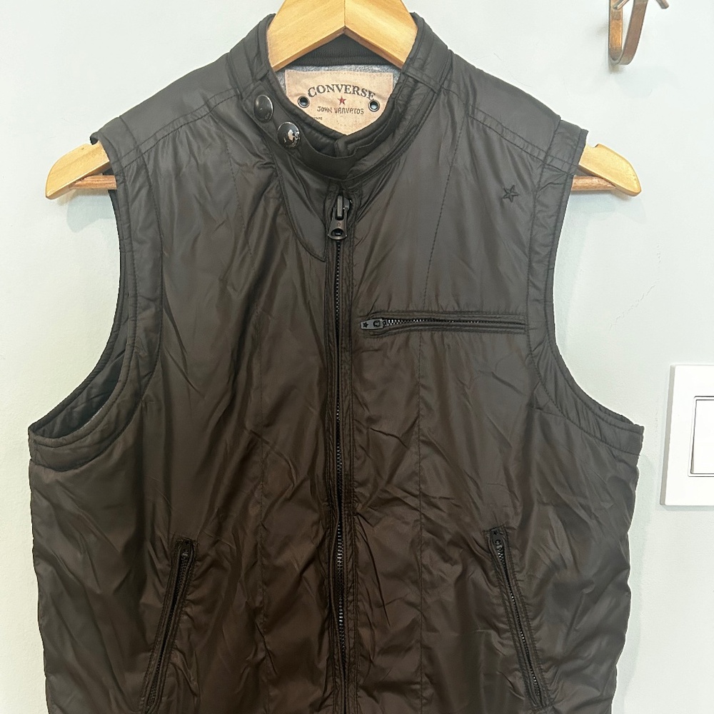 Vintage Converse Star USA by John Varvatos Puffer Vest- S